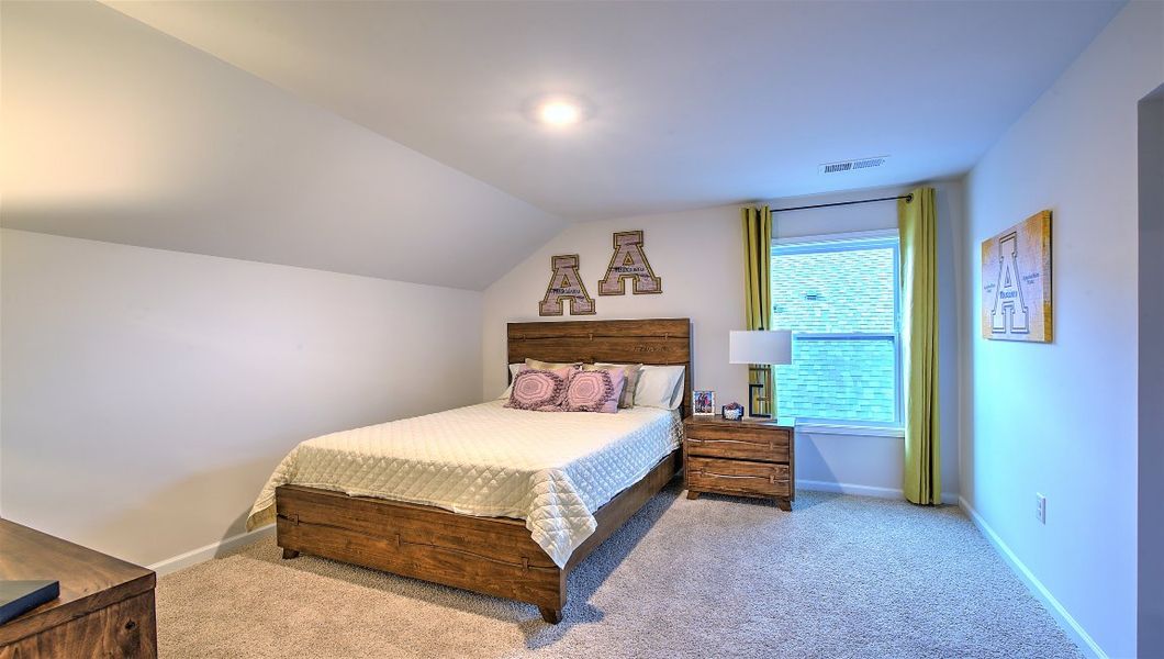 Furnished interior view inside a new home in Reserve at Tap Root Farms, Fletcher (Image 45). Furnished interior view inside a new home in Reserve at Tap Root Farms, Fletcher (Image 45).