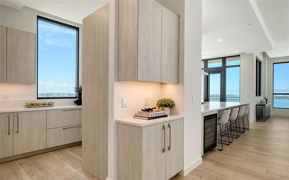 Furnished interior view inside a new home in , Sarasota (Image 8).