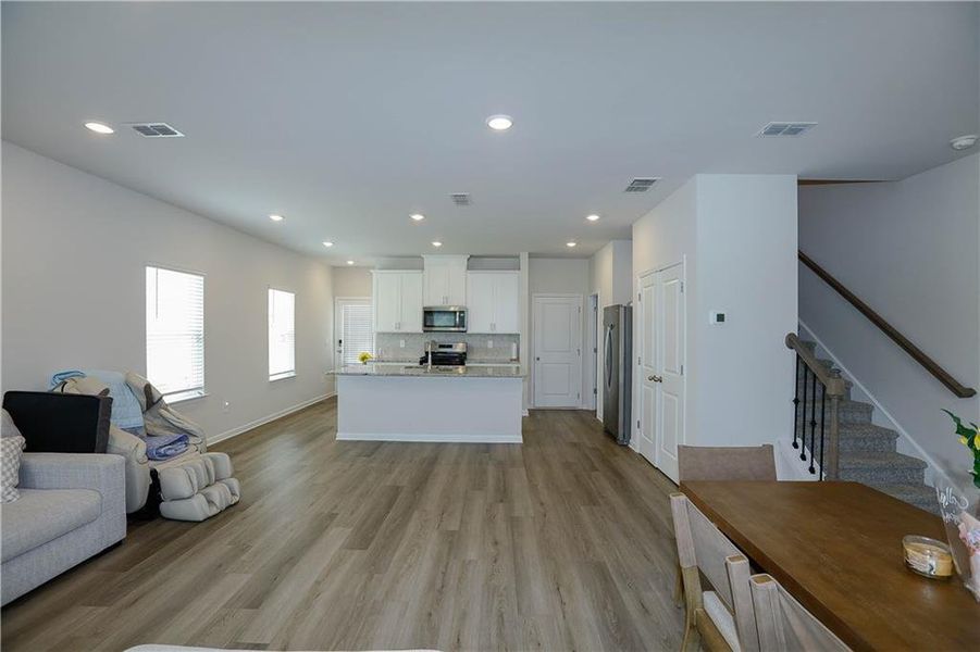 Furnished interior view inside a new home in , Lawrenceville (Image 39).