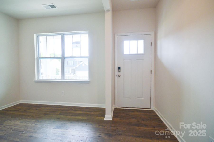 Spacious, unfurnished interior of a new home in Valleywood Farms, Waynesville (Image 16). Spacious, unfurnished interior of a new home in Valleywood Farms, Waynesville (Image 16).