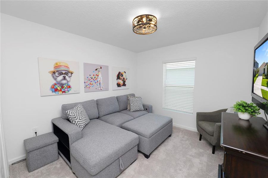Furnished interior view inside a new home in Hunt Club Groves, Lake Wales (Image 43).