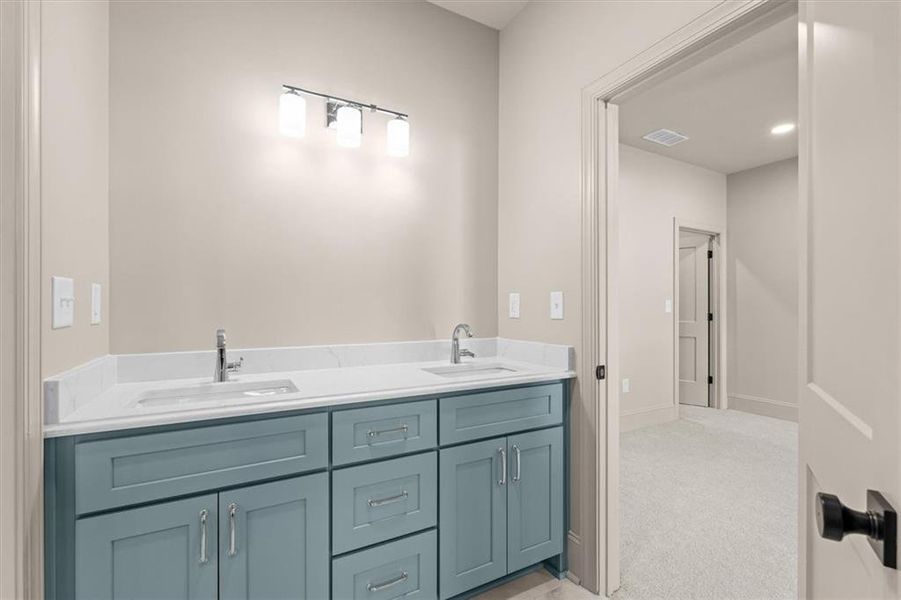Furnished interior view inside a new home in , Carrollton (Image 19).