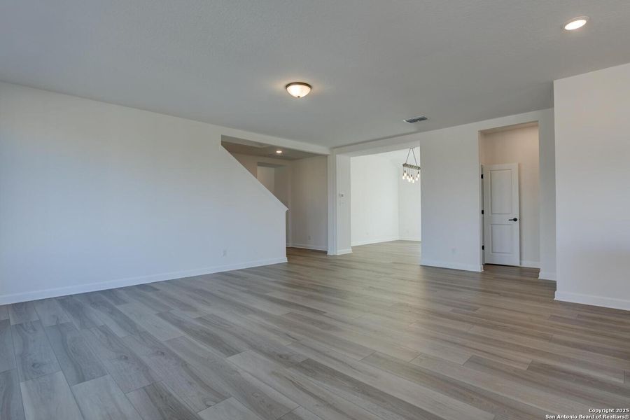Spacious, unfurnished interior of a new home in Megan's Landing 50's, Castroville (Image 31). Spacious, unfurnished interior of a new home in Megan's Landing 50's, Castroville (Image 31).