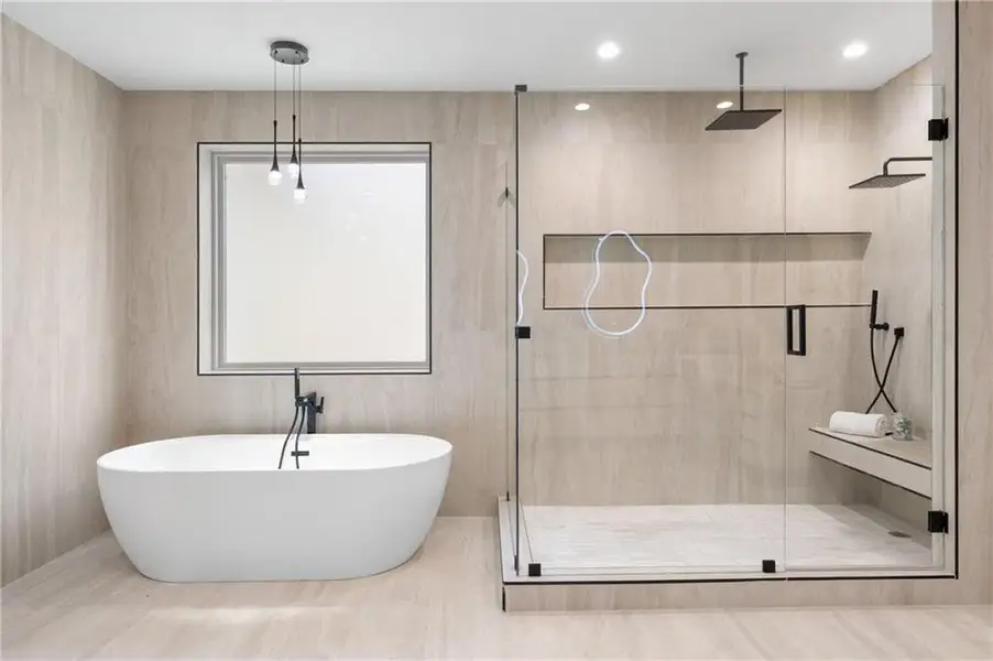 Furnished interior view inside a new home in , Sandy Springs (Image 41).