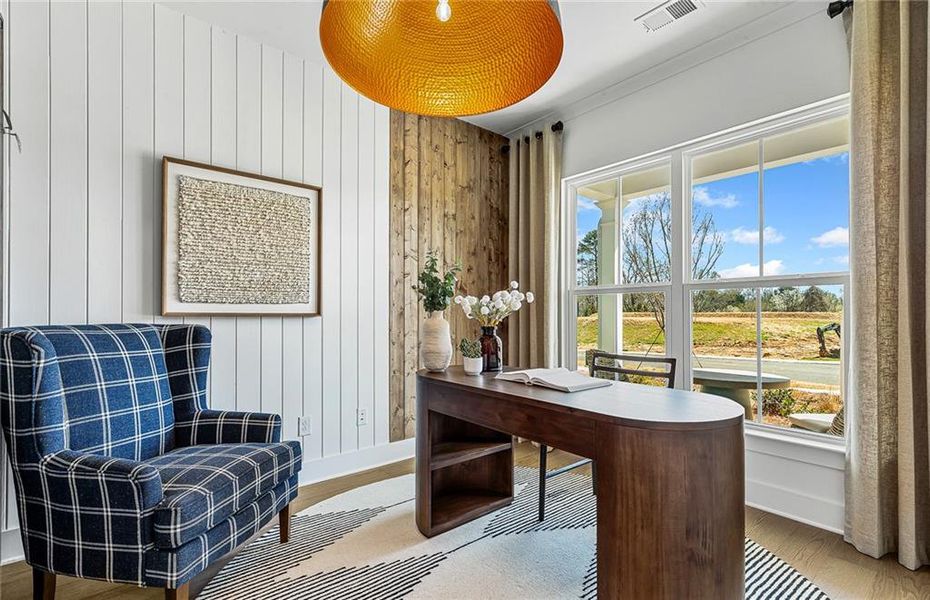 Furnished interior view inside a new home in Creekside at Skelton, Jefferson (Image 8).