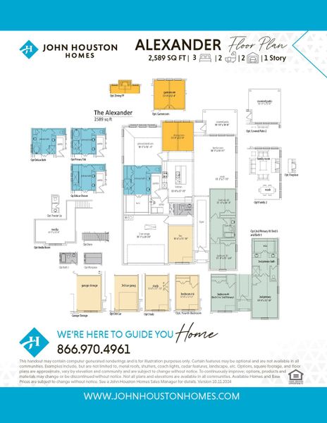 Alexander A9-1 Floor Plan