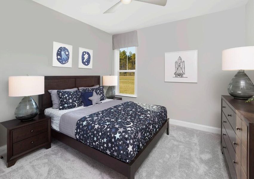 Furnished interior view inside a new home in Nexton, Summerville (Image 6).