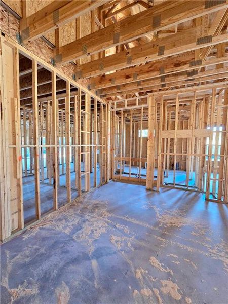 In-progress construction of a new home in , Waleska, GA (Image 15).