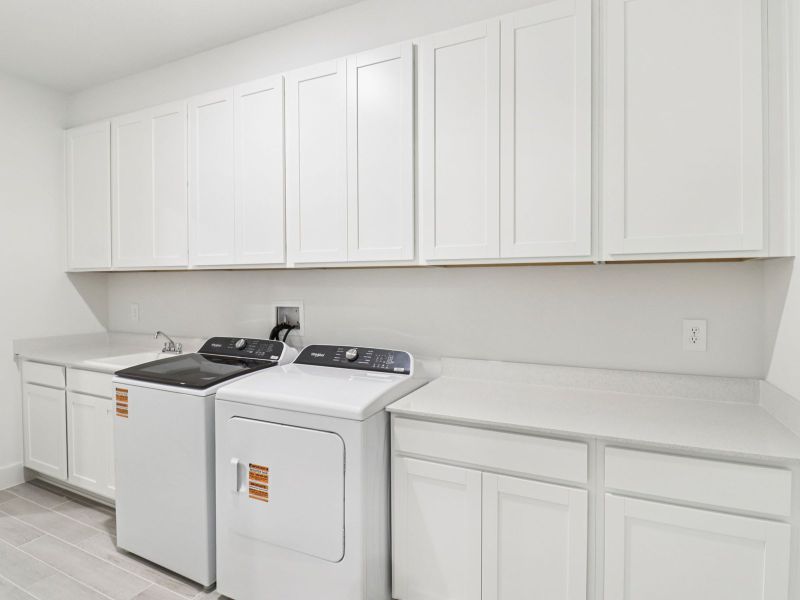 Furnished interior view inside a new home in Ridgehaven - Reserve Series, Ormond Beach (Image 6).