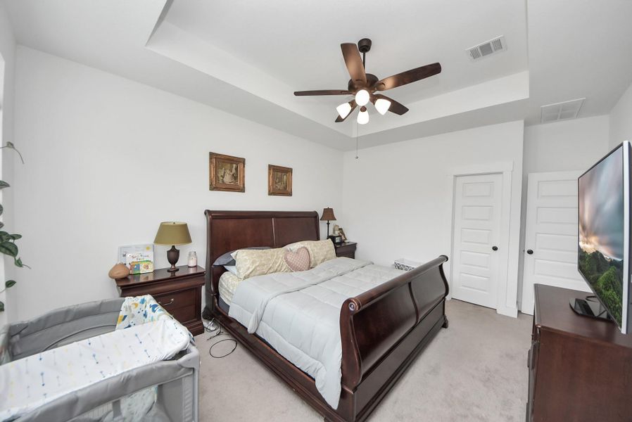 Another viewpoint of primary bedroom