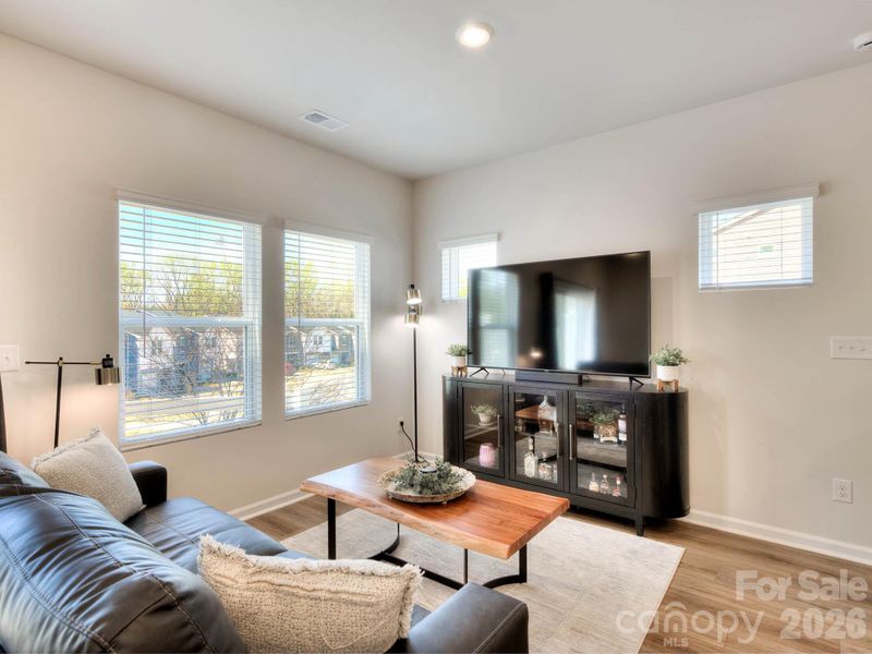 Furnished interior view inside a new home in , Fort Mill (Image 10). Furnished interior view inside a new home in , Fort Mill (Image 10).
