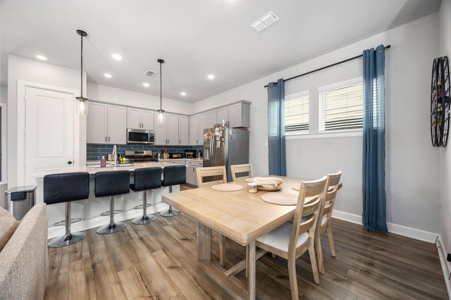 Furnished interior view inside a new home in , Humble (Image 13). Furnished interior view inside a new home in , Humble (Image 13).