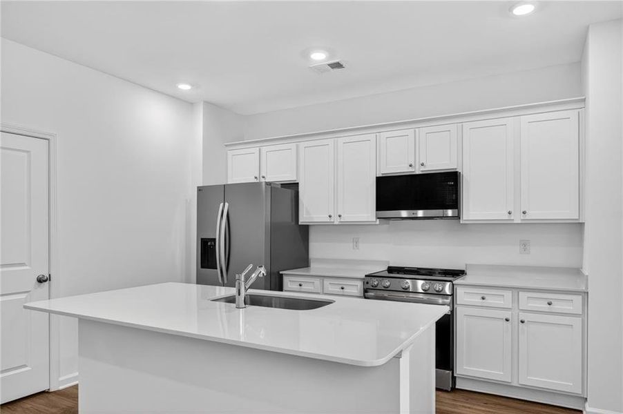 Furnished interior view inside a new home in Lexington Meadows, Athens (Image 4).
