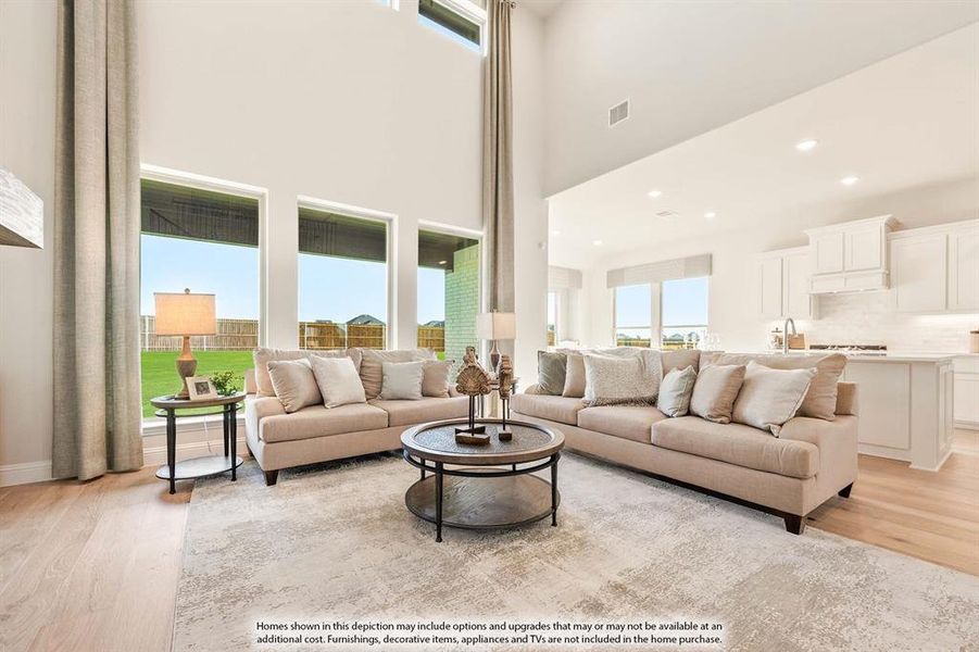 Furnished interior view inside a new home in West Crossing, Anna (Image 14).