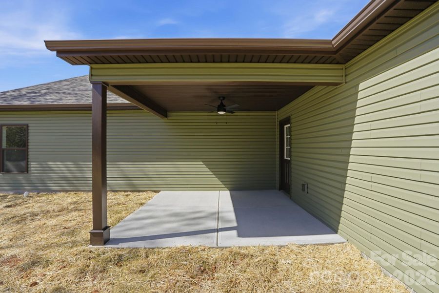 Exterior details and patio area of a home in , Rock Hill (Image 22).