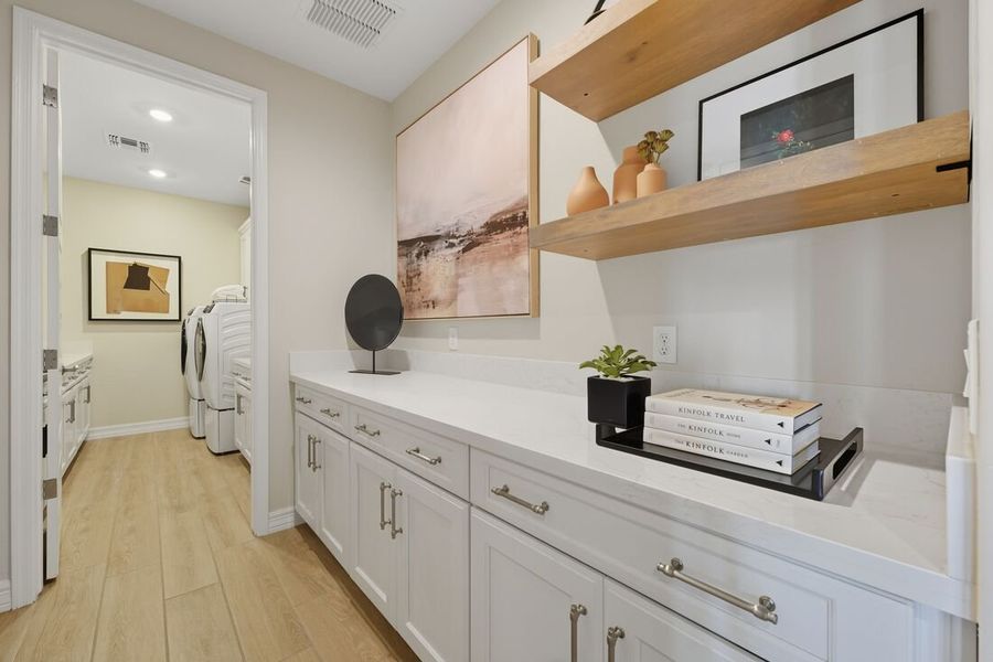 Representative furnished interior of a home built from the Overland by Taylor Morrison in Combs Ranch Journey Collection, San Tan Valley (Image 14).