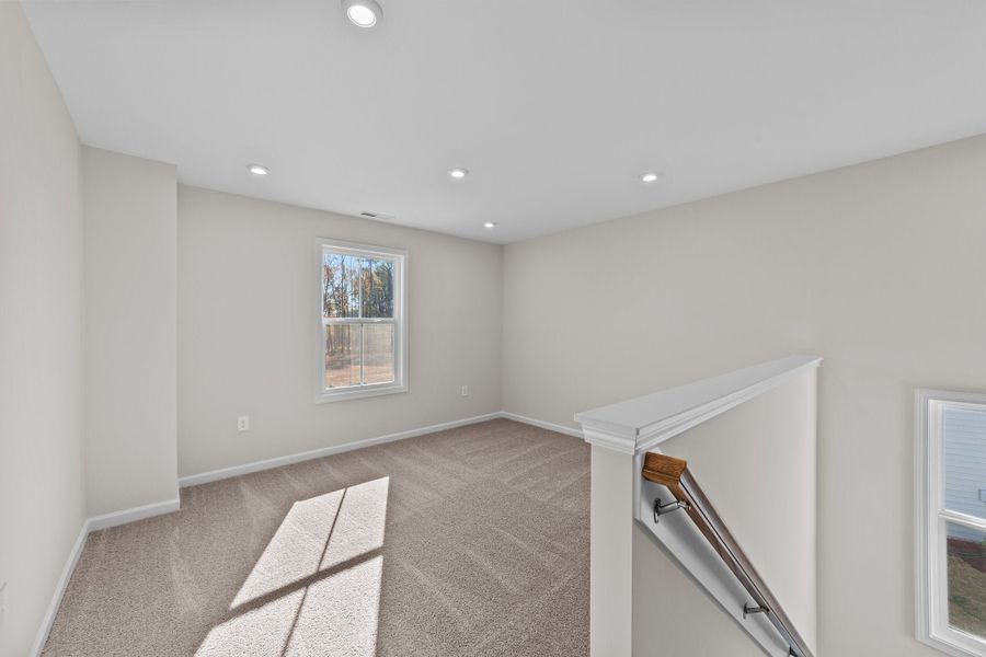 Representative unfurnished interior of a home built from the The Maple by Chesapeake Homes in Highgate, Clayton (Image 28). Representative unfurnished interior of a home built from the The Maple by Chesapeake Homes in Highgate, Clayton (Image 28).