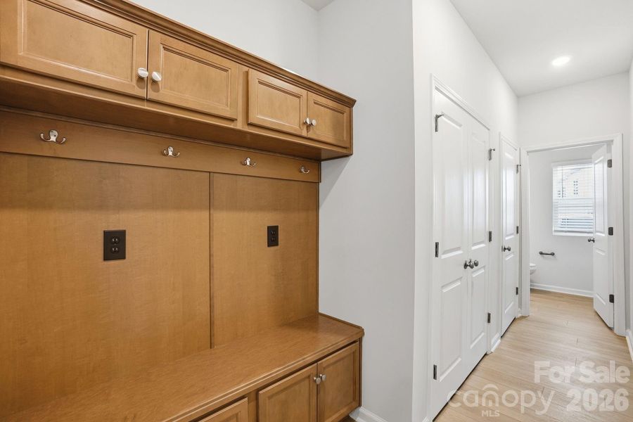 Furnished interior view inside a new home in Sloan Station, Charlotte (Image 4).
