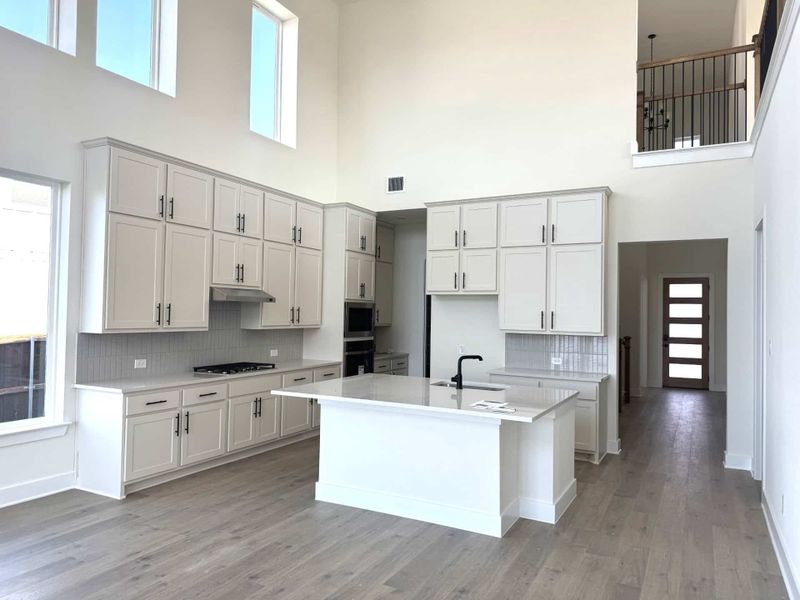 Furnished interior view inside a new home in Walsh, Fort Worth (Image 5).
