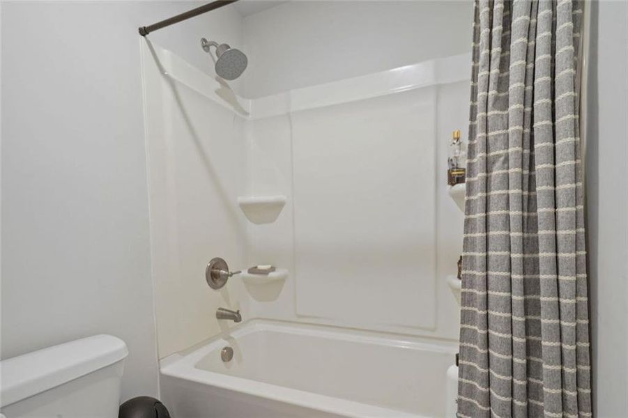 Furnished interior view inside a new home in The Enclave at Dial Farm Phase III, Walnut Grove (Image 33).