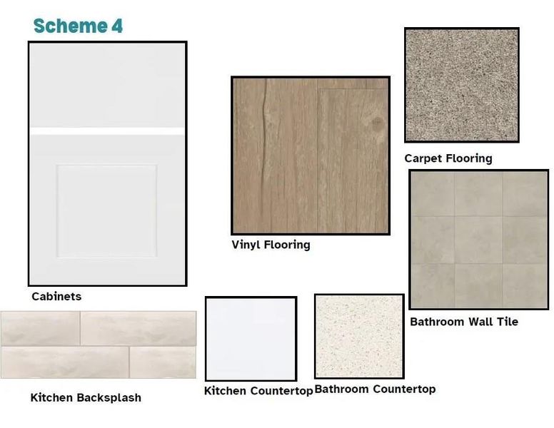 Sample of building materials used in homes in Azalea, Pattison (Image 10).