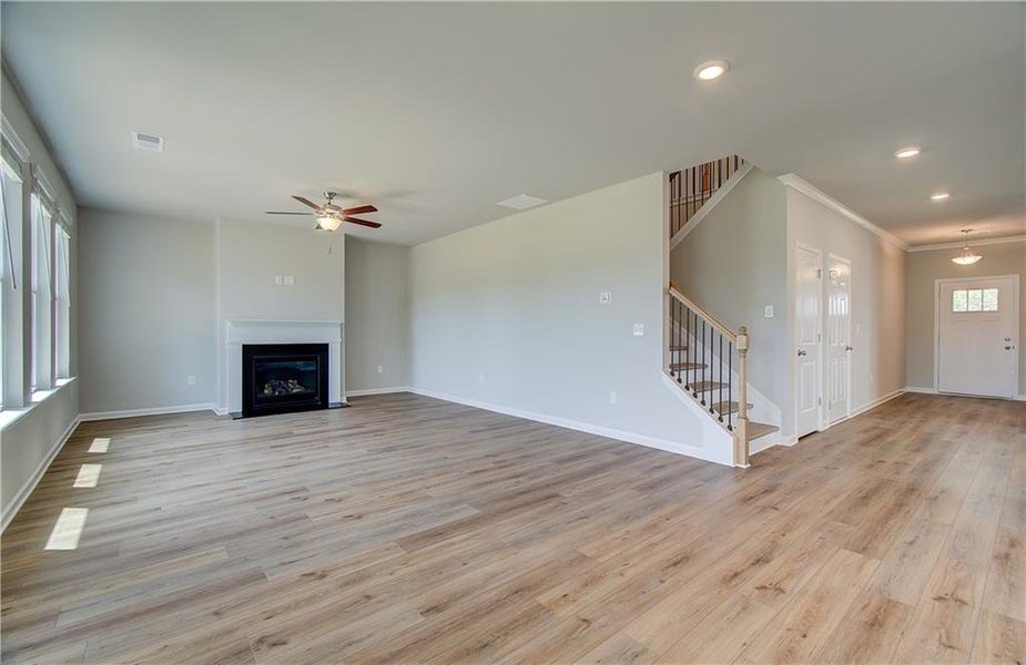 Spacious, unfurnished interior of a new home in Cooper Park, McDonough (Image 21).