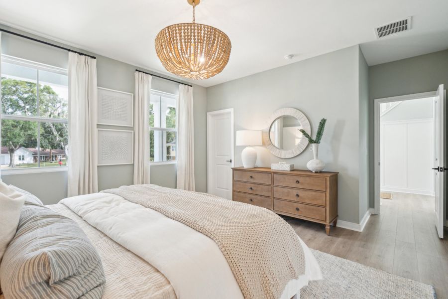 Furnished interior view inside a new home in Liberty Hill Farm, Mount Pleasant (Image 30).