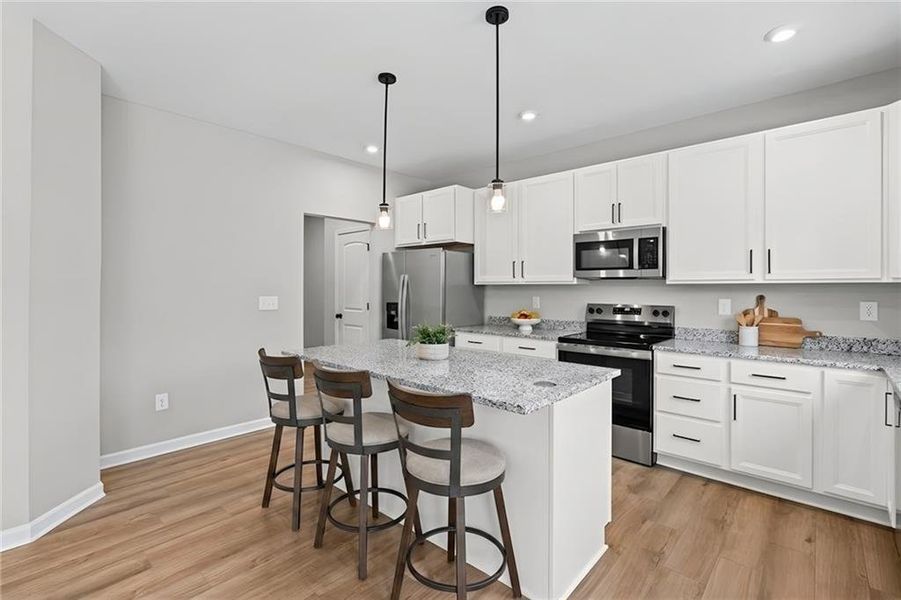 Furnished interior view inside a new home in Twin Lakes, Hoschton (Image 13).