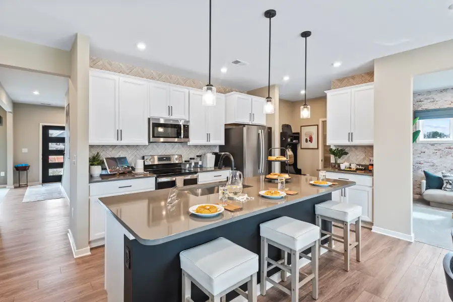 Furnished interior view inside a new home in Cherry Glen, Euharlee (Image 21).