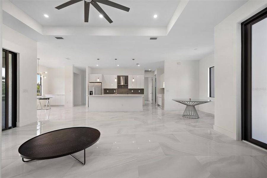 Furnished interior view inside a new home in , Punta Gorda (Image 16).