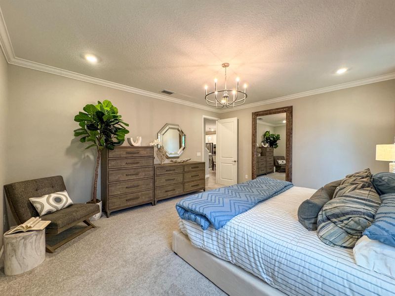 Furnished interior view inside a new home in Estates of Boynton Waters, Boynton Beach (Image 7). Furnished interior view inside a new home in Estates of Boynton Waters, Boynton Beach (Image 7).