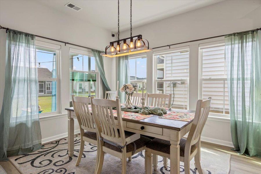 Furnished interior view inside a new home in Horizons at Summers Corner | 55+, Summerville (Image 45).