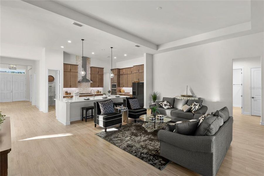 Furnished interior view inside a new home in Oakmont, Gainesville (Image 14).