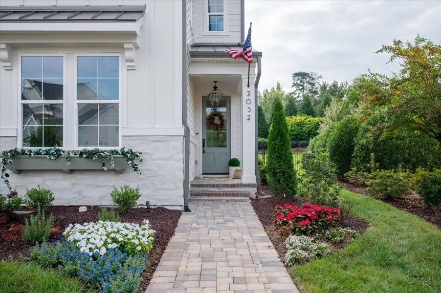 Representative exterior details of a home built from the Laguna Sur by Classica Homes in Enclave at McKee, Charlotte (Image 3).