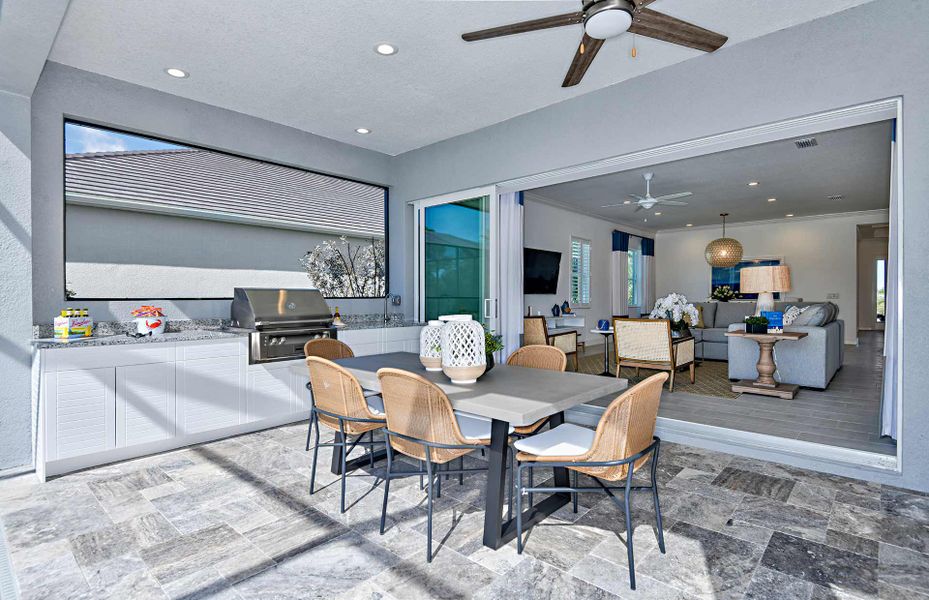 Furnished interior view inside a new home in Avelina, Venice (Image 39).