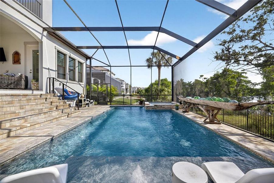 Exterior details and patio area of a home in SouthShore Yacht Club: Somerset Preserve, Ruskin (Image 37).