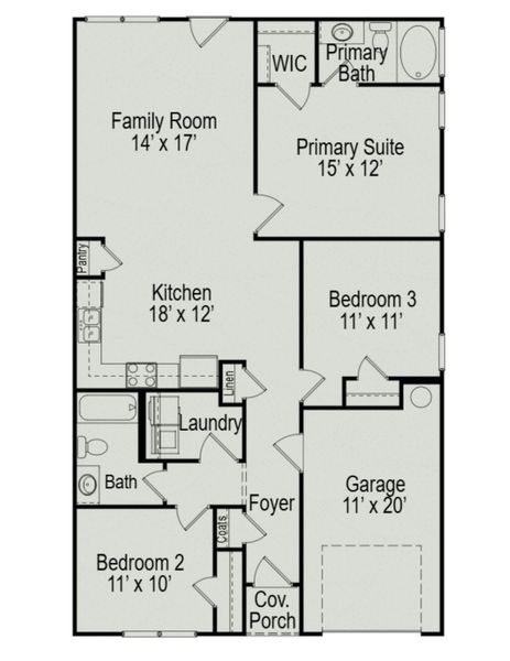 The Cedar Grove Floor Plan The Cedar Grove Floor Plan