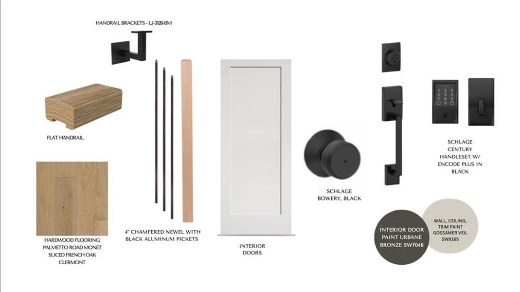 Sample of building materials used in homes in Aster, Roswell (Image 32).