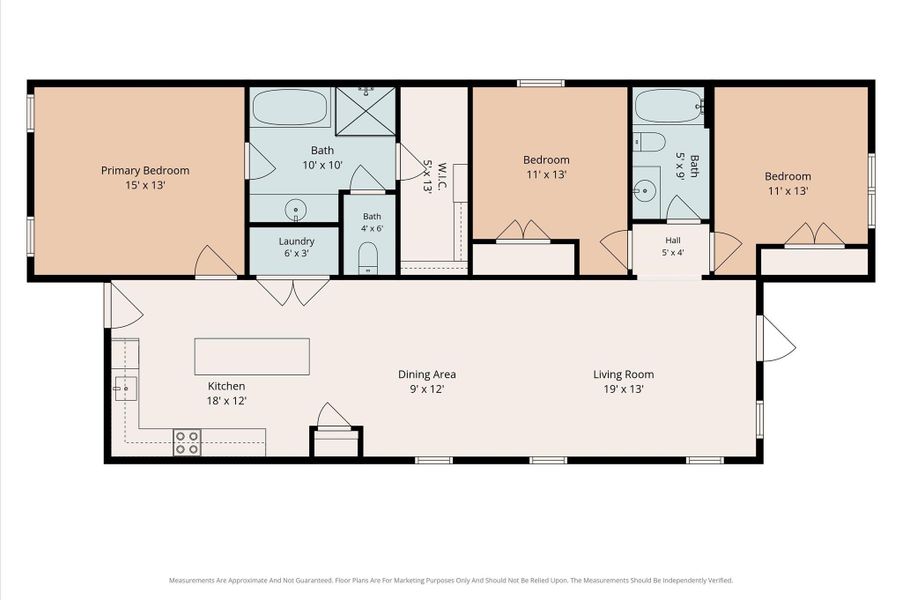 2D floor plan layout of this home in , Pearland, TX (Image 5).
