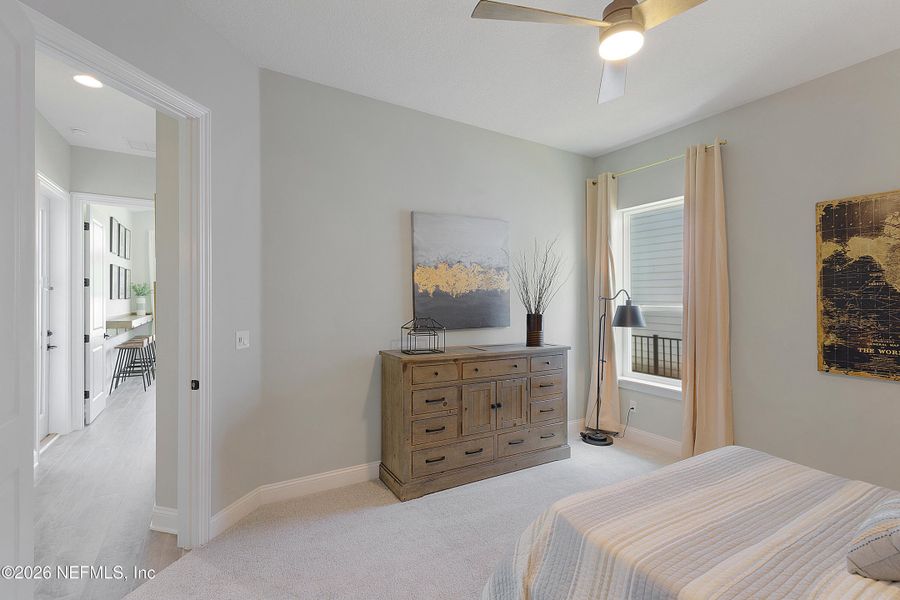 Furnished interior view inside a new home in , Fruit Cove (Image 33).