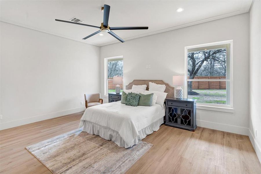 Furnished interior view inside a new home in , Willow Park (Image 29).