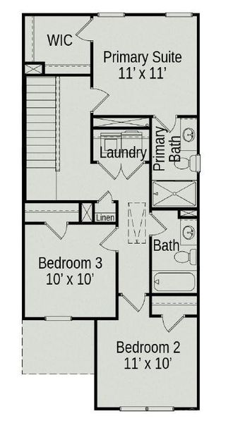 Trenton 2nd Floor Layout