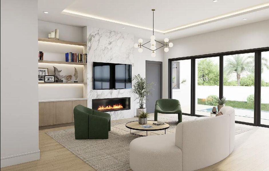 Living Room Rendering