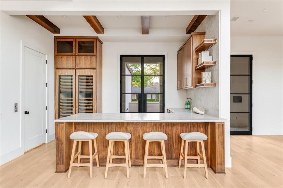 Furnished interior view inside a new home in , Dallas (Image 9).