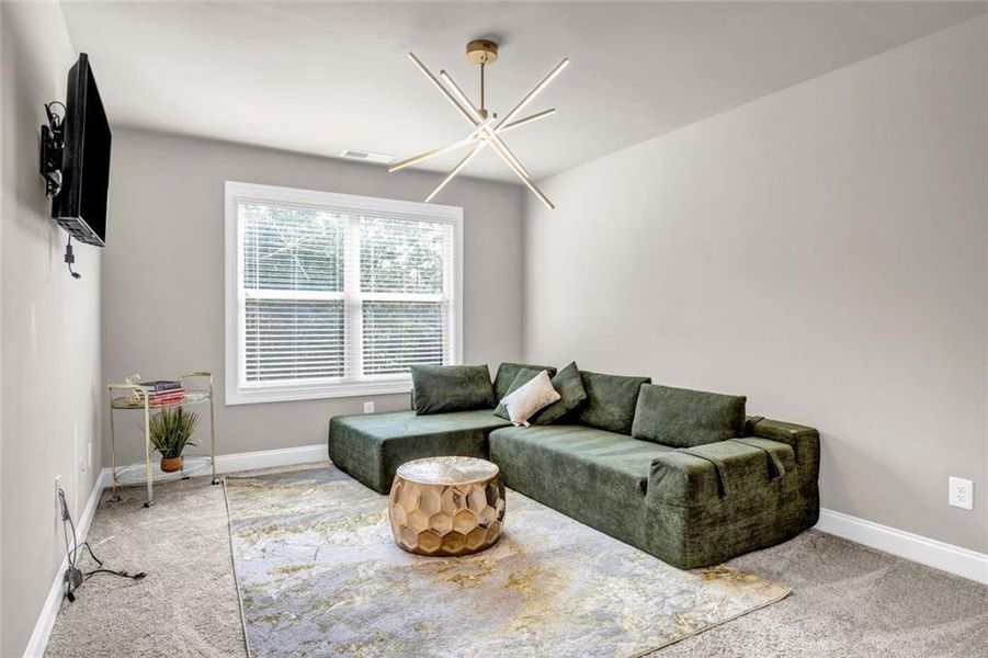 Furnished interior view inside a new home in , Douglasville (Image 8). Furnished interior view inside a new home in , Douglasville (Image 8).