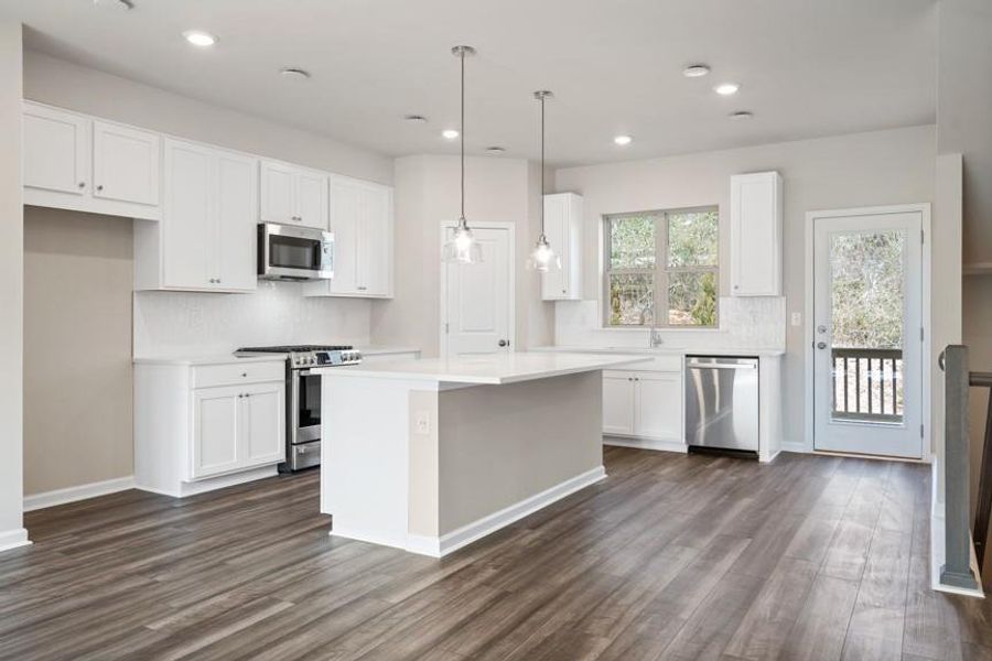 Furnished interior view inside a new home in , Mableton (Image 14).