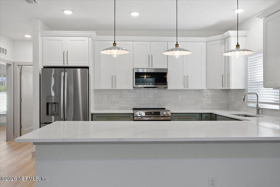 Furnished interior view inside a new home in , St. Augustine (Image 8).