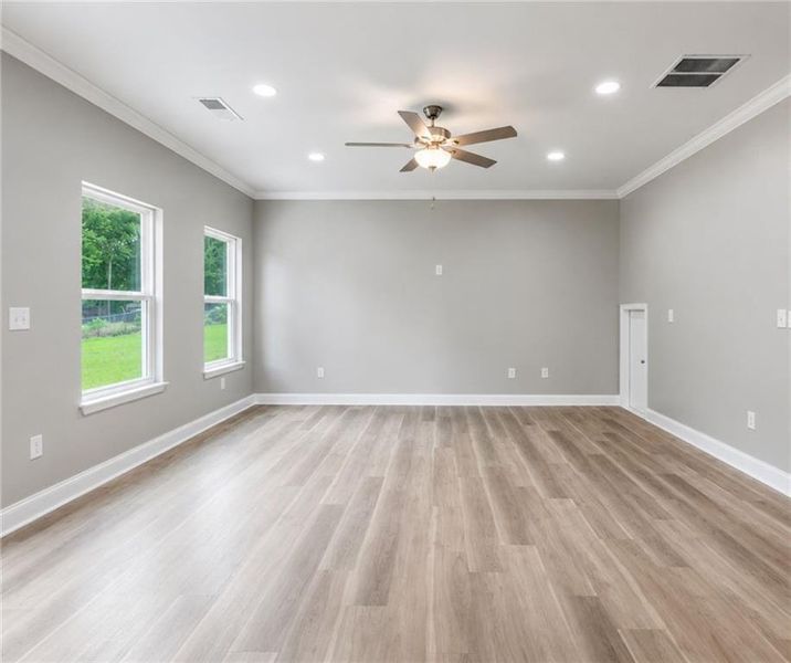 Spacious, unfurnished interior of a new home in , Douglasville (Image 33).