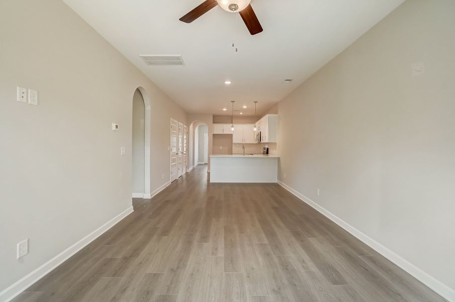 Representative unfurnished interior of a home built from the Tahoe by Parkside Builders in Anderson Park, Hendersonville (Image 39). Representative unfurnished interior of a home built from the Tahoe by Parkside Builders in Anderson Park, Hendersonville (Image 39).