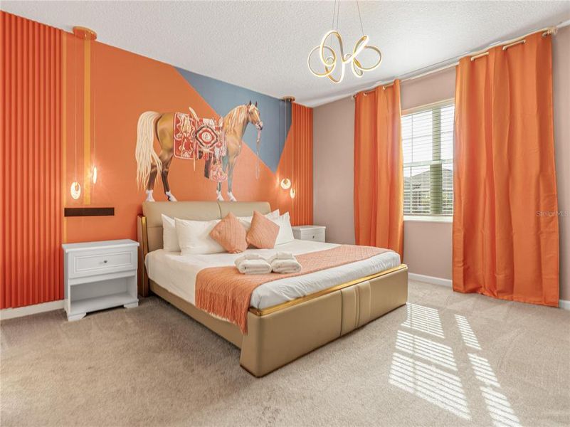 Furnished interior view inside a new home in , Kissimmee (Image 12).